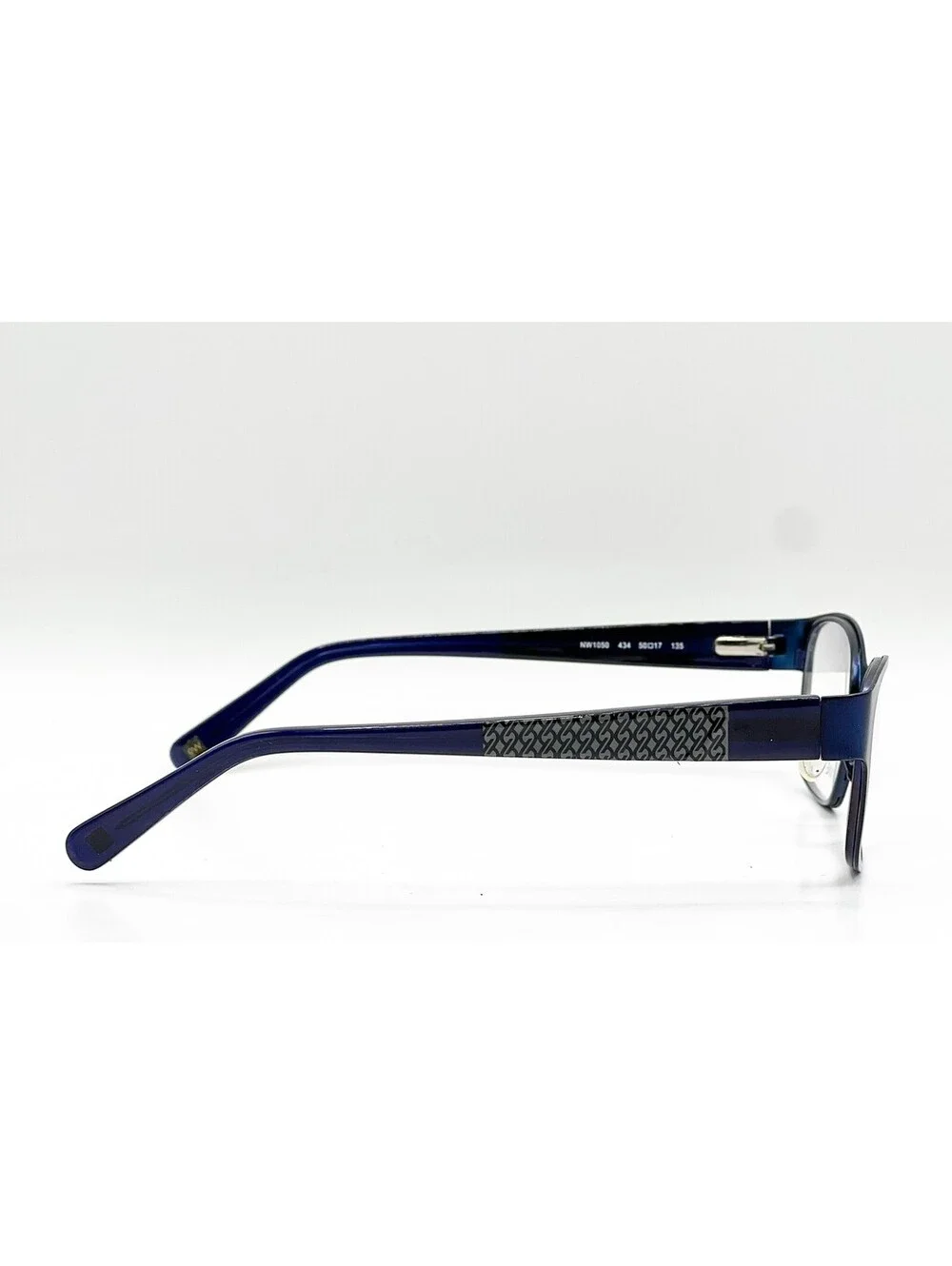 Nine West Nw1050 434 Blue Authentic Eyeglasses 50-17-135
